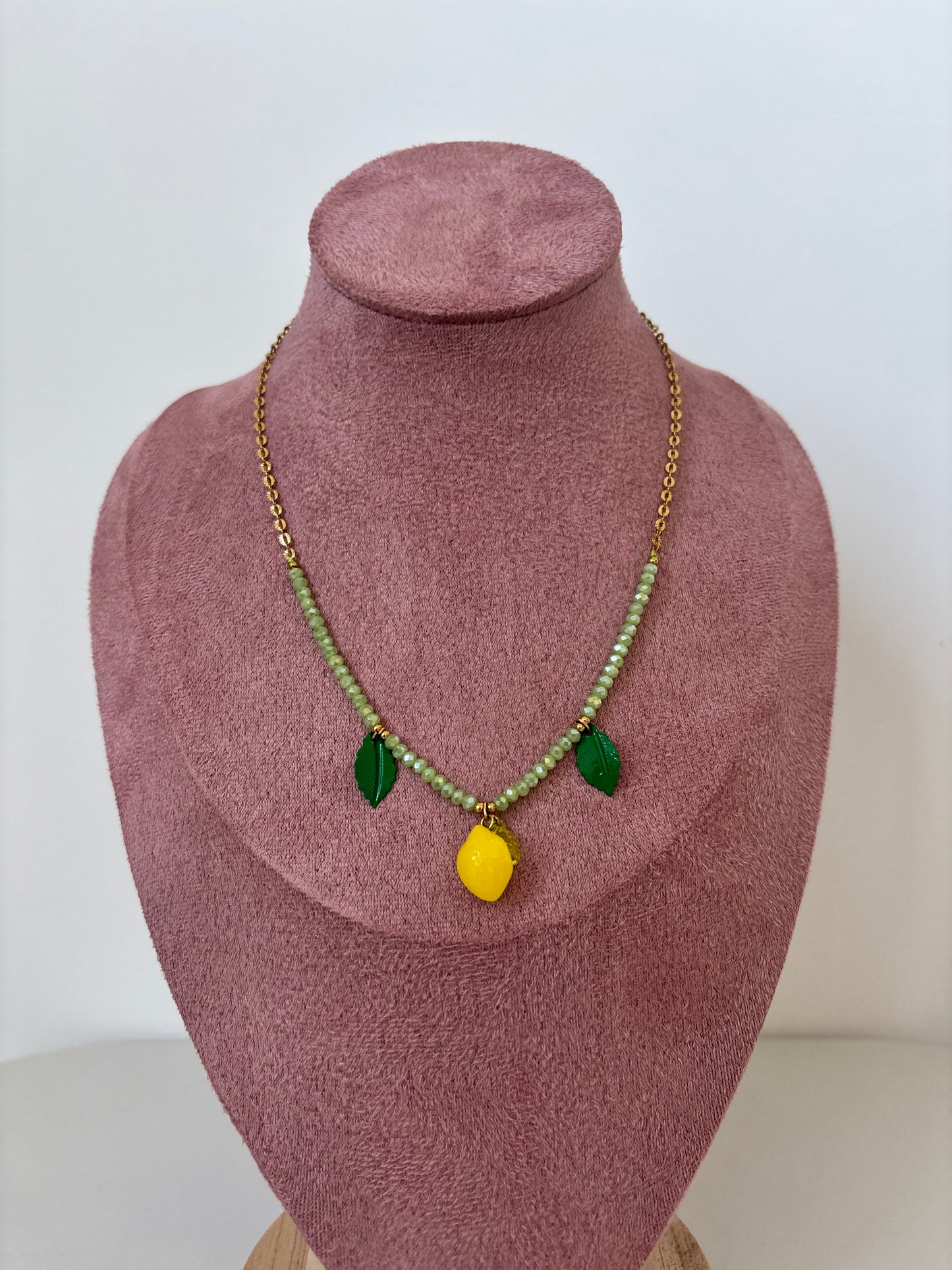 Collana LIMONI FOGLIE