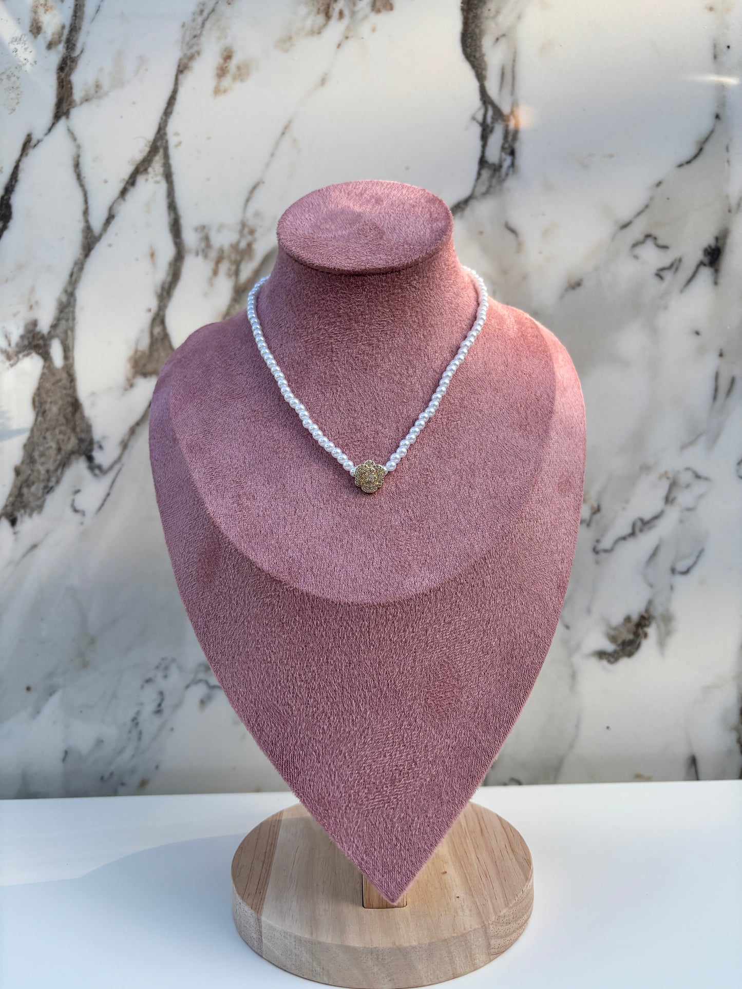 Collana CAMELIA PERLE
