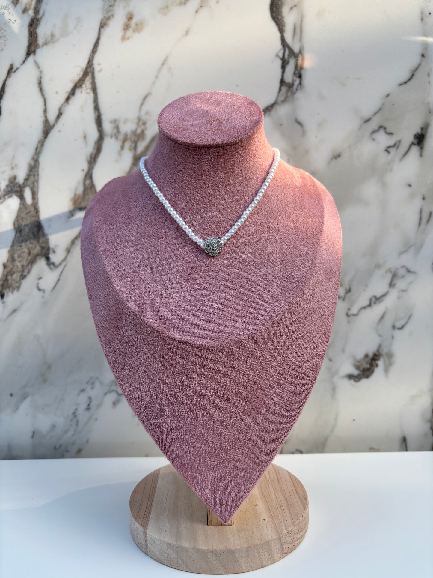 Collana CAMELIA PERLE