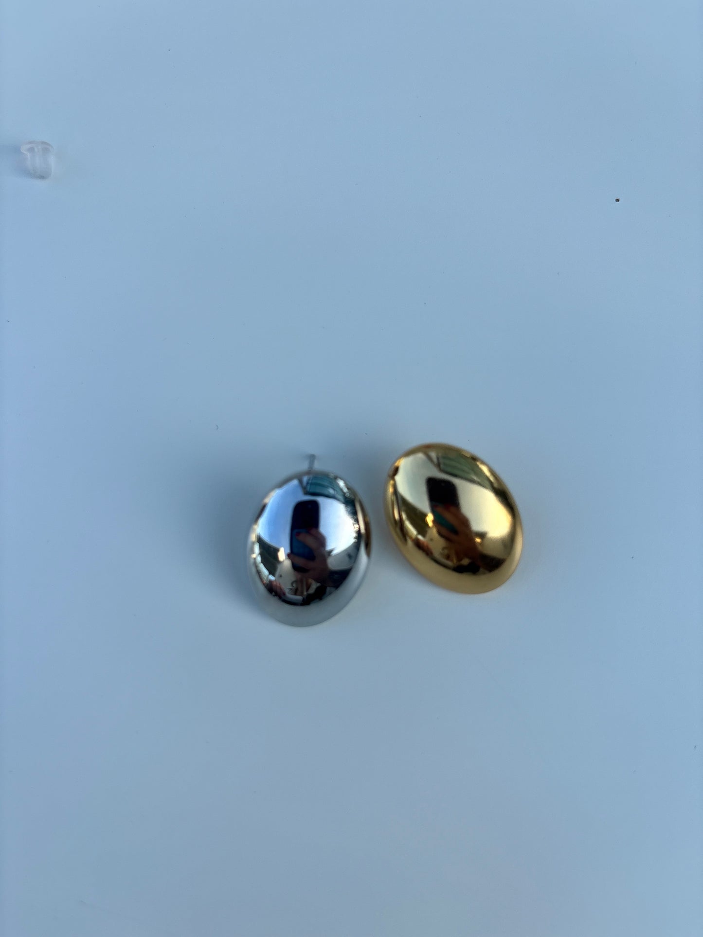 Orecchini OVAL ARGENTO