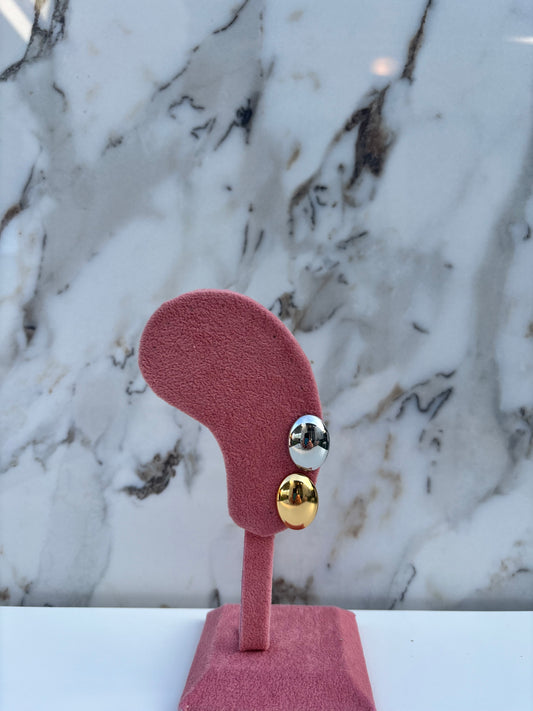 Orecchini OVAL ARGENTO