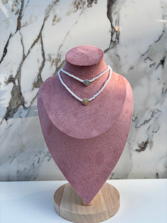 Collana CAMELIA PERLE