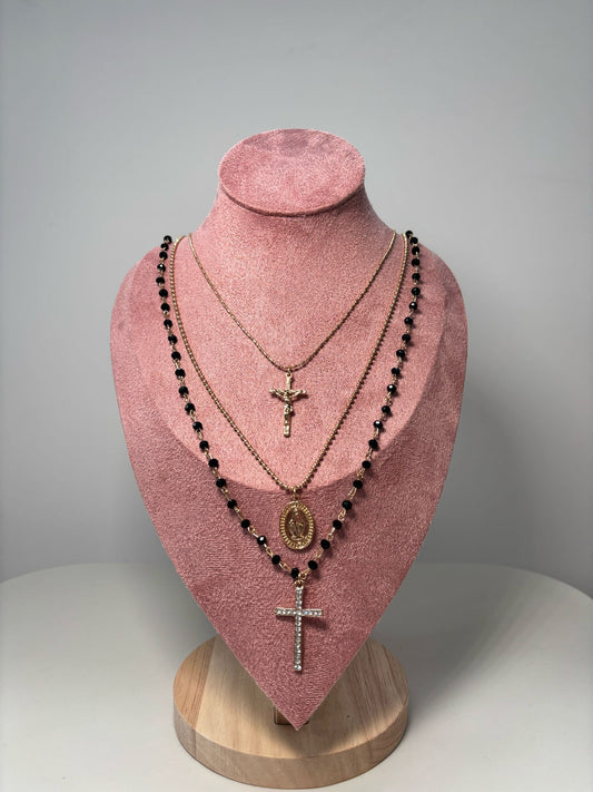 Collana ROSARIO BLACK